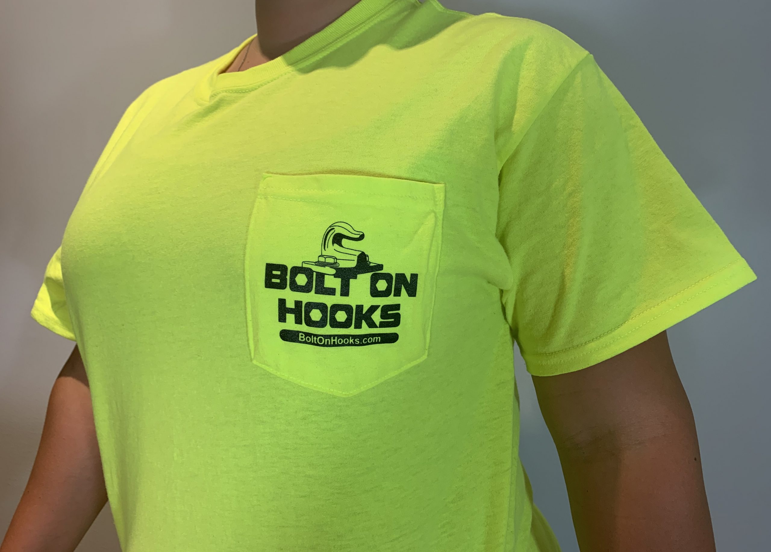 Safety green sales shirts with logo