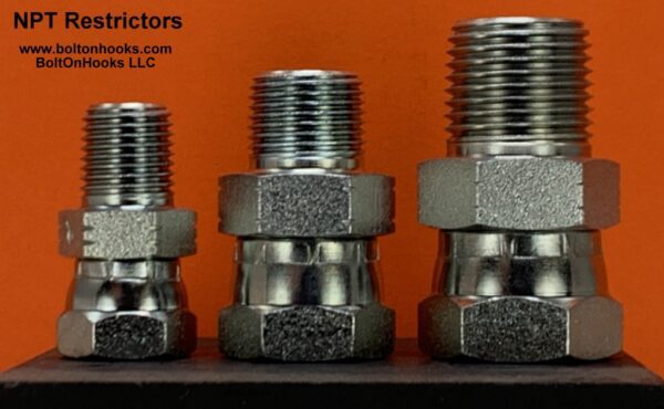.031" NPT Flow Restrictors