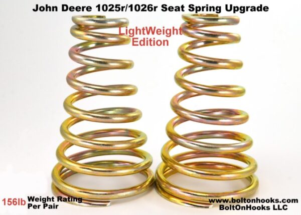 JD 1025R/1026R Seat Spring Upgrade Set-LIGHTWEIGHT