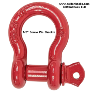 1/2" Screw Pin Shackle